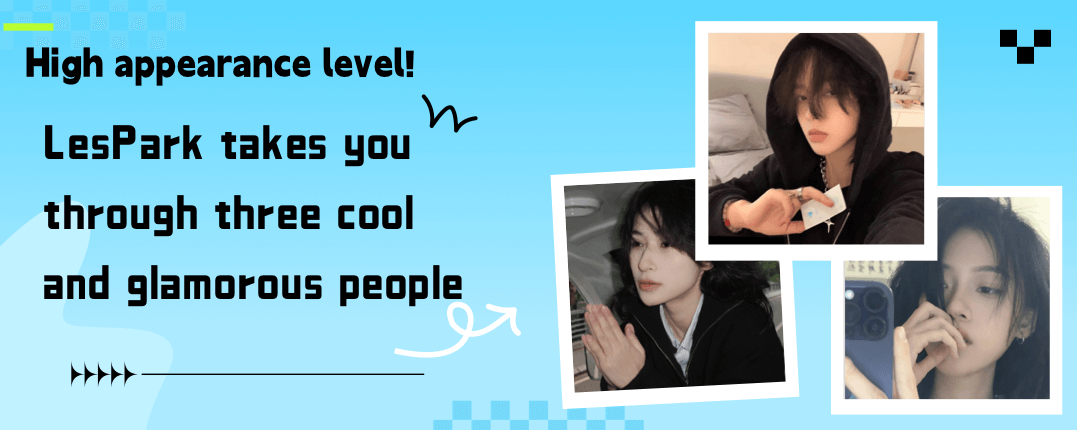 High appearance level! LesPark takes you through three cool and glamorous people